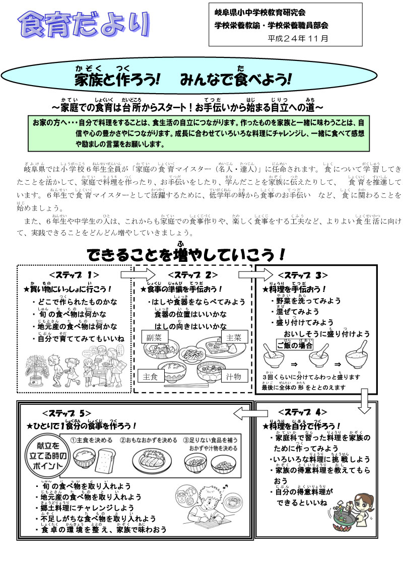 食育だより 24年11月