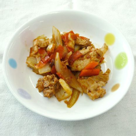 納豆,五目納豆,高野豆腐,給食,岐阜県,給食レシピ